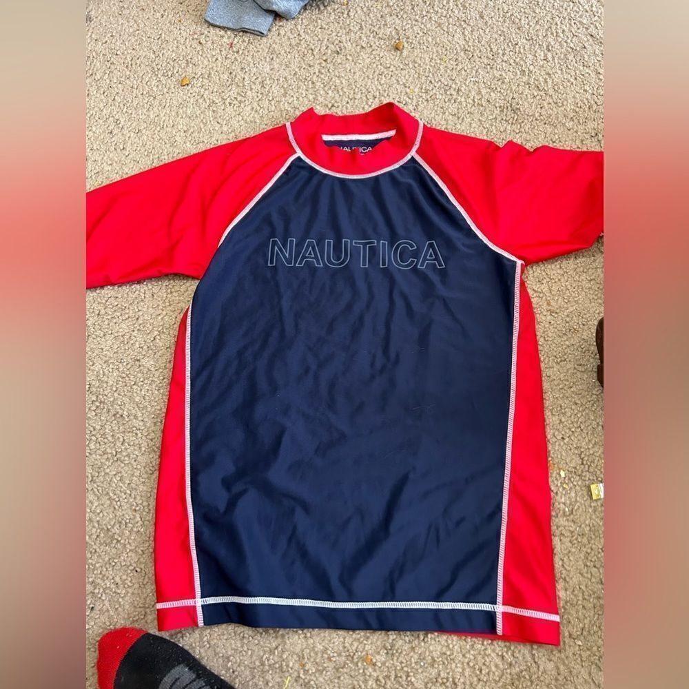 Boys Nautica Swim Shirt
